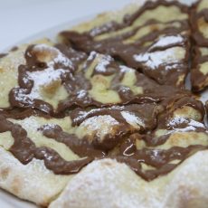 pizza alla nutella